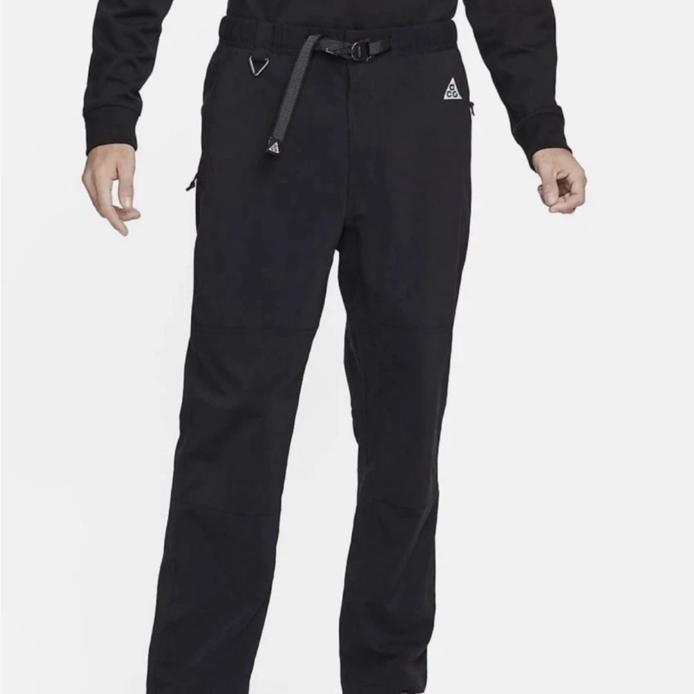 Nike Air ACG UV Repel Hiking Pants Black Men Sz LARGE FN2450-010 MSRP $125